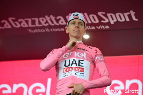 Tadej Pogacar was een klasse apart in de Giro in 2024