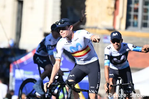 Romeo bij de presentatie van de Tour de France