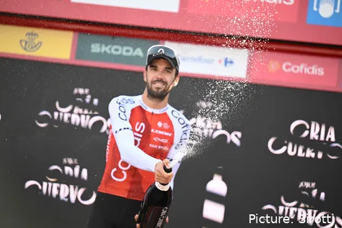 Herrada vierde veel successen in de Vuelta a España. @Sirotti