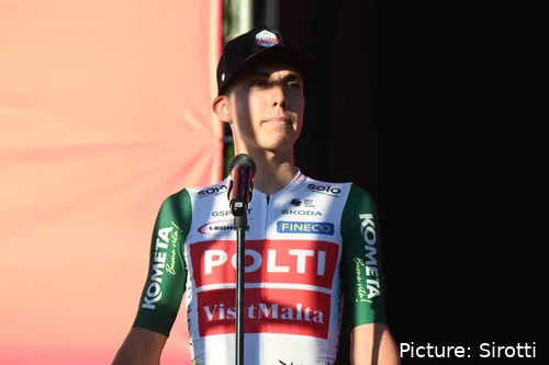 Italiaans talent Davide Piganzoli komt over van Team Polti VisitMalta