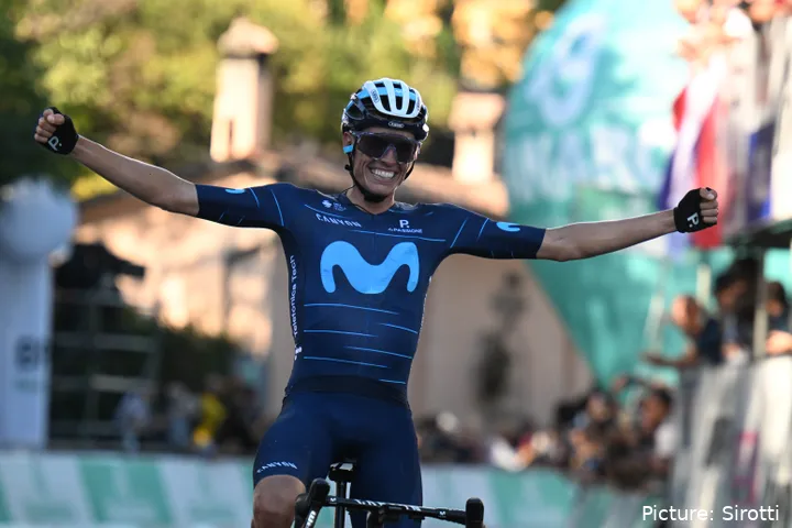 Enric Mas batió a Pogacar en el Giro dell'Emilia 2022