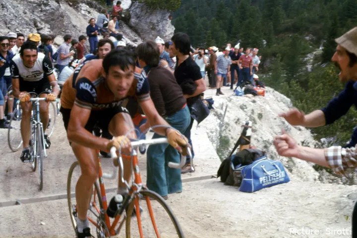 Eddy Merckx, considerado el mejor ciclista de la historia