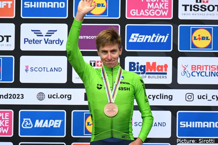 Tadej Pogacar, un genio de la bici.