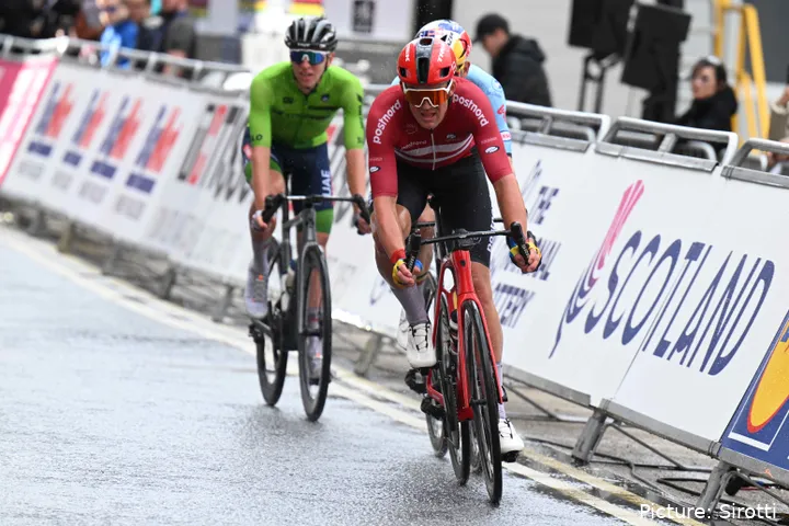 Mads Pedersen terminó 4º representando a Dinamarca en el Mundial de Glasgow 2023.