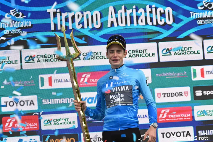 Jonas Vingegaard gana la Tirreno-Adriático