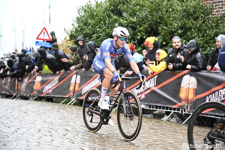 Gianni Vermeersch, con el maillot del Alpecin-Deceuninck