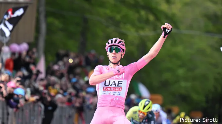 Tadej Pogacar ganó el Giro de Italia en 2024
