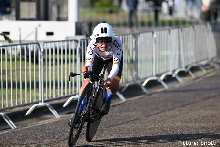Paula Ostiz peleará por la medalla en el Mundial Contrarreloj Júnior