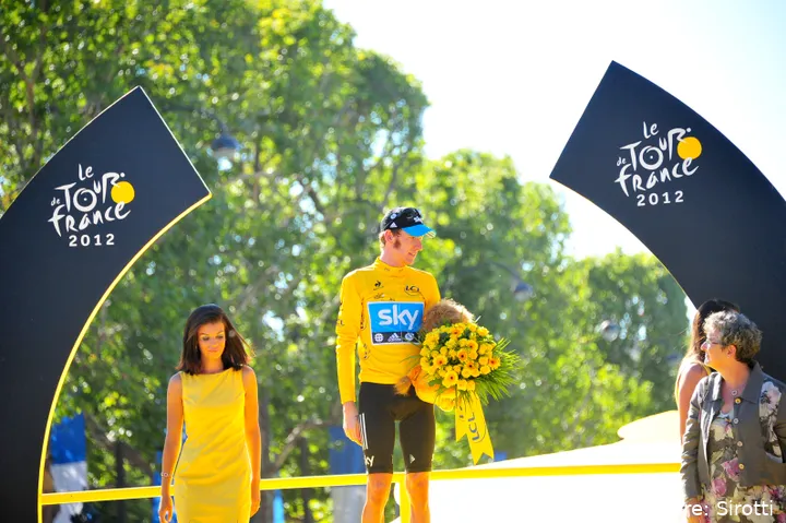 Bradley Wiggins, ganador del Tour de Francia 2012