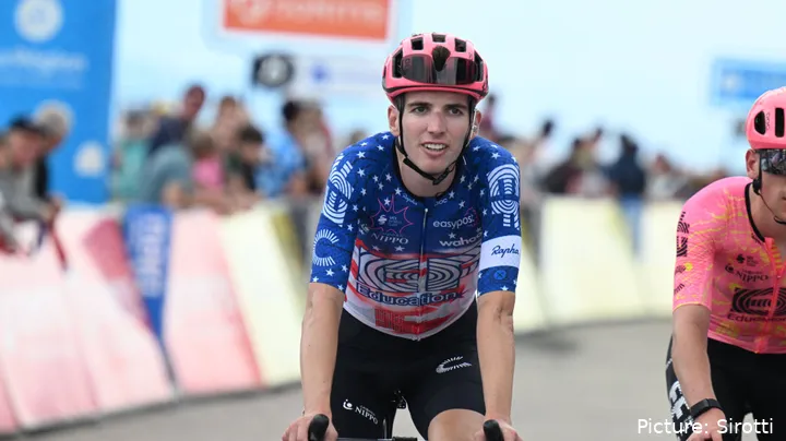 Sean Quinn fue el corredor más combativo de la 3ª etapa de la Vuelta a España 2025