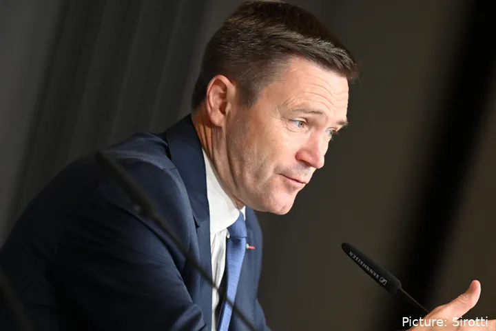 David Lappartient, presidente de la UCI