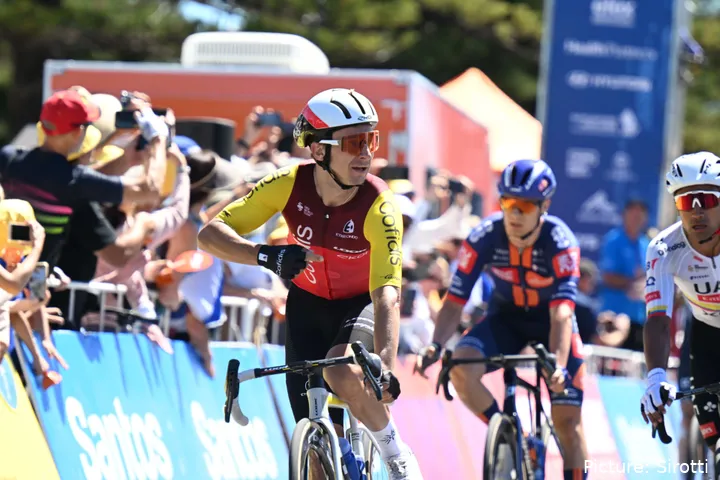 Bryan Coquard, celebrando una victoria