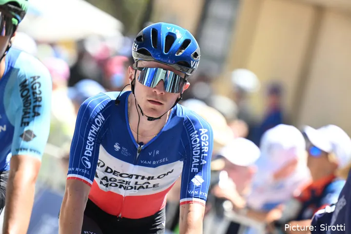 Paul Lapeira, en plena acción