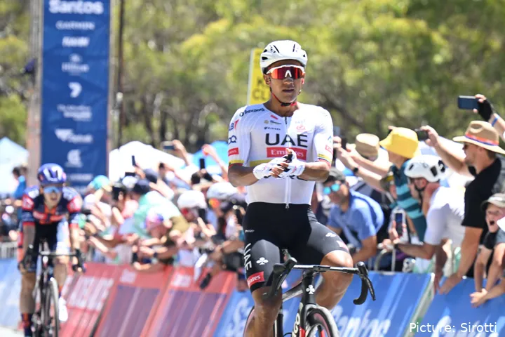 Jhonatan Narváez ha completado un primer año con UAE de lo más exitoso