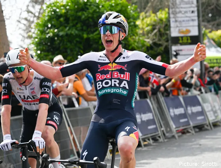 Maxim Van Gils, en la Vuelta a Andalucía 2025