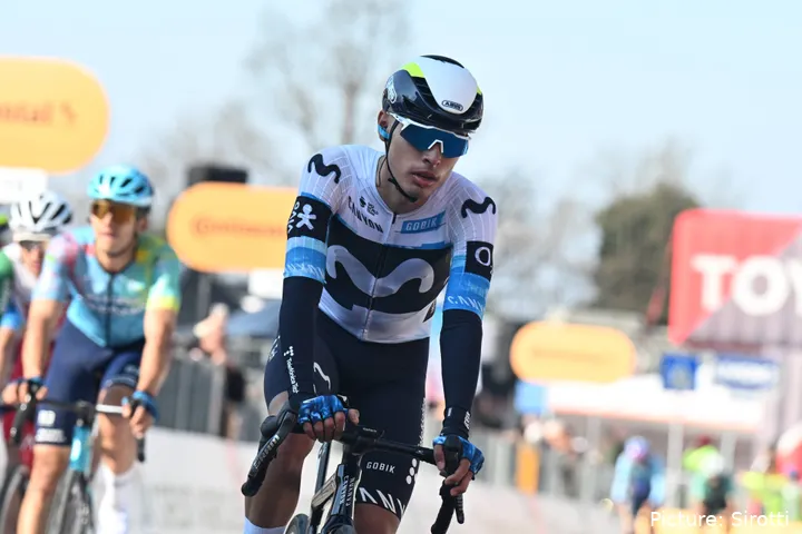 Diego Pescador, ciclista de Movistar Team