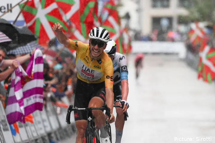 João Almeida logra la primera victoria de un portugués en la Vuelta al País Vasco al imponerse en la etapa reina de la carrera.