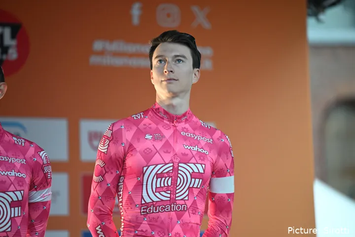 Neilson Powless, en la temporada 2025.