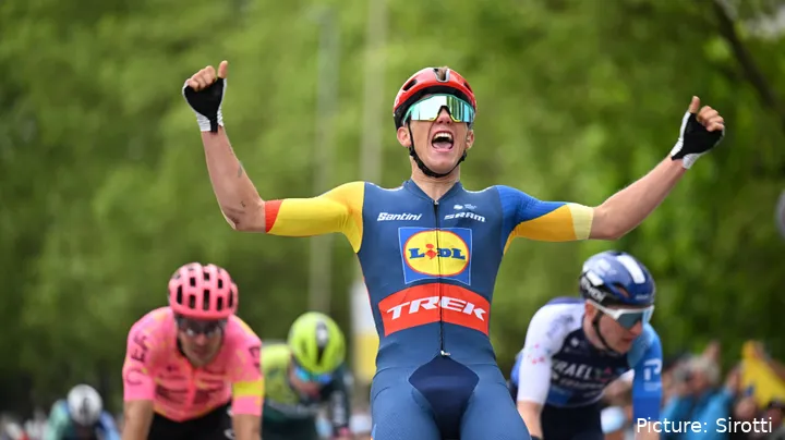 Thibau Nys triunfa en la 3ª etapa del Tour de Suiza 2024