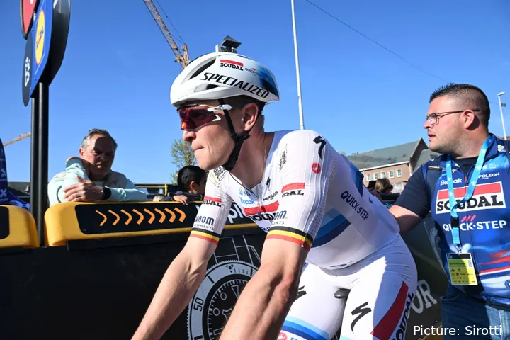 Tim Merlier, ganador de la Brussels Cycling Classic en 2020 y 2025