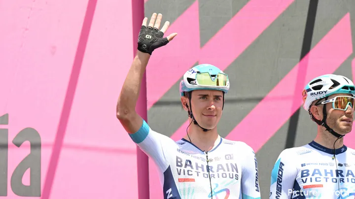 Antonio Tiberi va 3º en el Giro de Italia 2025 tras 11 etapas disputadas.