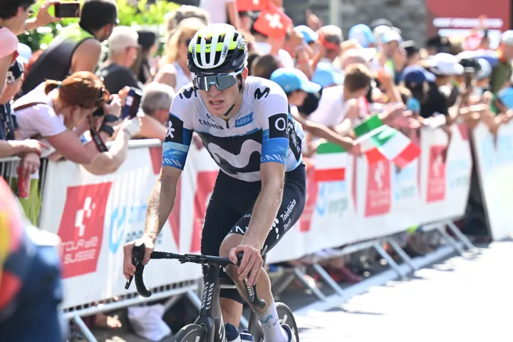 Pablo Castrillo fue el mejor Movistar Team en la Vuelta a Suiza