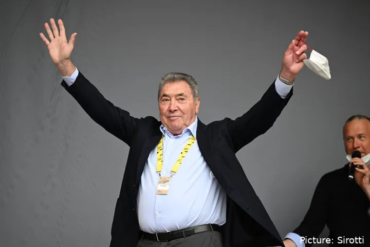 Eddy Merckx, considerado el mejor ciclista de todos los tiempos