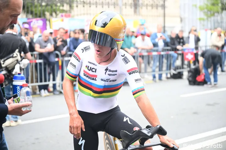 Remco Evenepoel, candidato a ganar la crono de Dauphiné