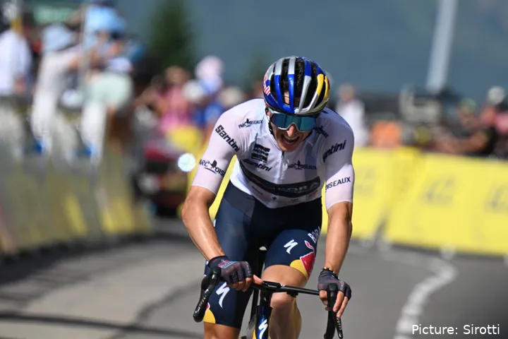 Florian Lipowitz, 3º de la general del Dauphiné