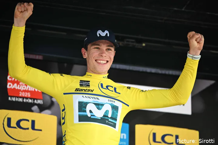 Iván Romeo lidera el Dauphiné tras su victoria en la etapa 3