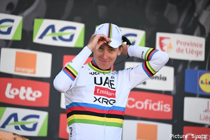 Tadej Pogacar, favorito en el Criterium du Dauphiné 2025