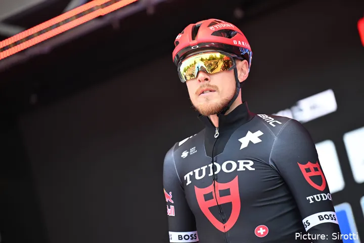 Matteo Trentin, pilar del Tudor Pro Cycling Team
