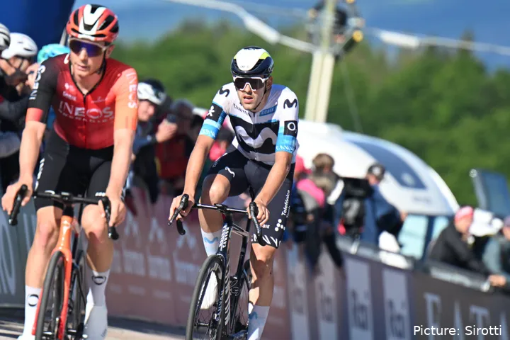 Jon Barrenetxea, estrella de Movistar Team en la temporada 2025