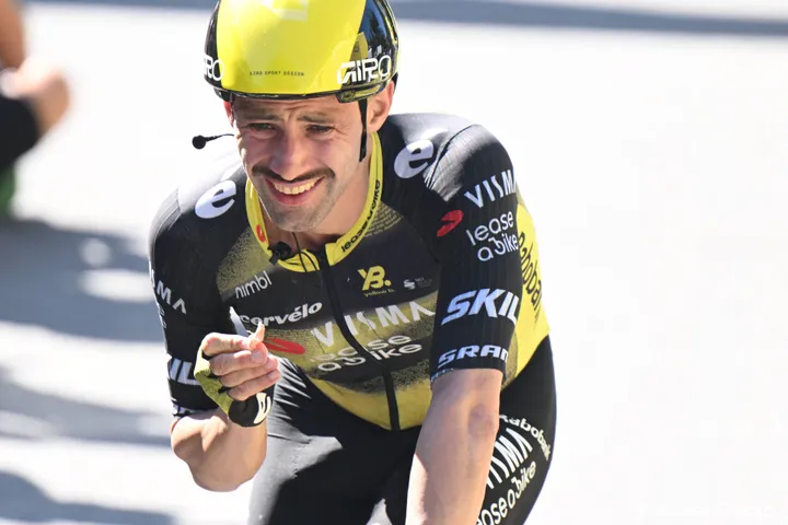 Victor Campenaerts entró en la primera fuga de la etapa 15