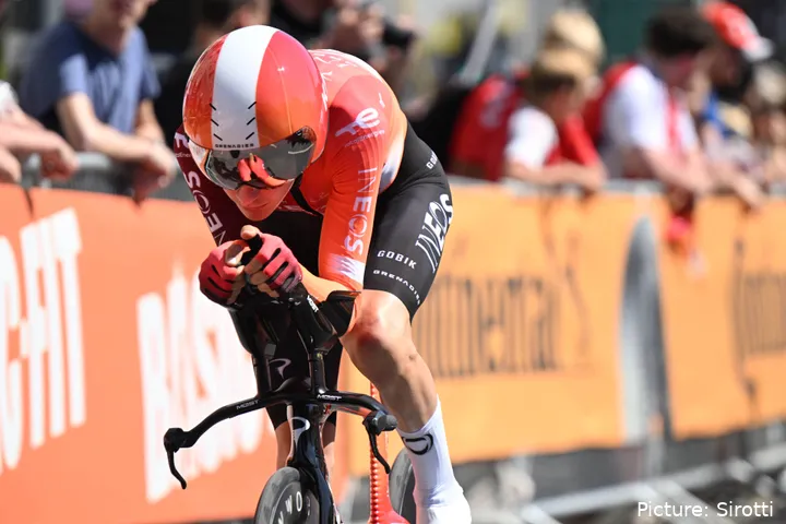 Carlos Rodríguez fue 13º en la cronoescalada de Peyragudes del Tour de Francia 2025