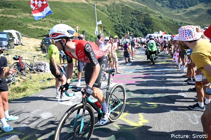Cristián Rodriguez, en el pasado Tour de Francia con Arkéa.