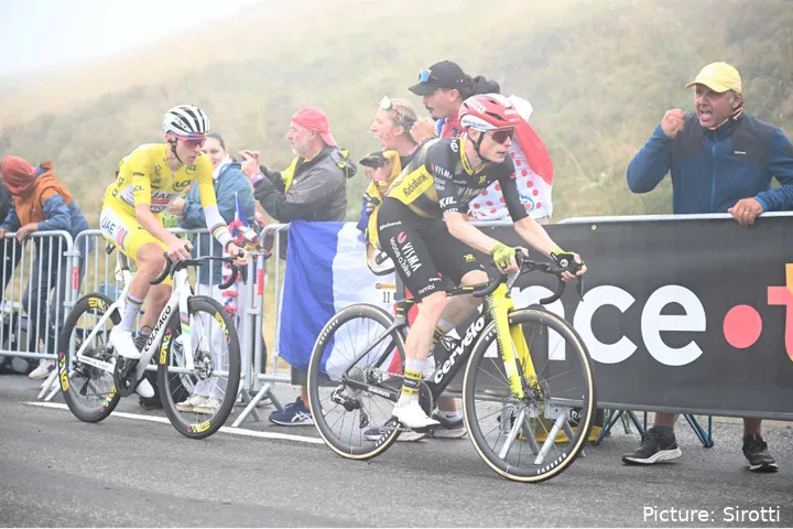 Tadej Pogacar y Jonas Vingegaard, los dos mejores ciclistas de este Tour de Francia 2025