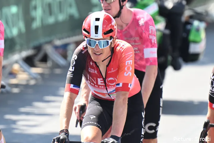 G Thomas, en su último Tour de Francia.&nbsp;