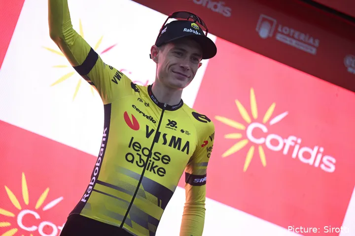 Jonas Vingegaard se llevó la 9ª etapa de la Vuelta a España 2025