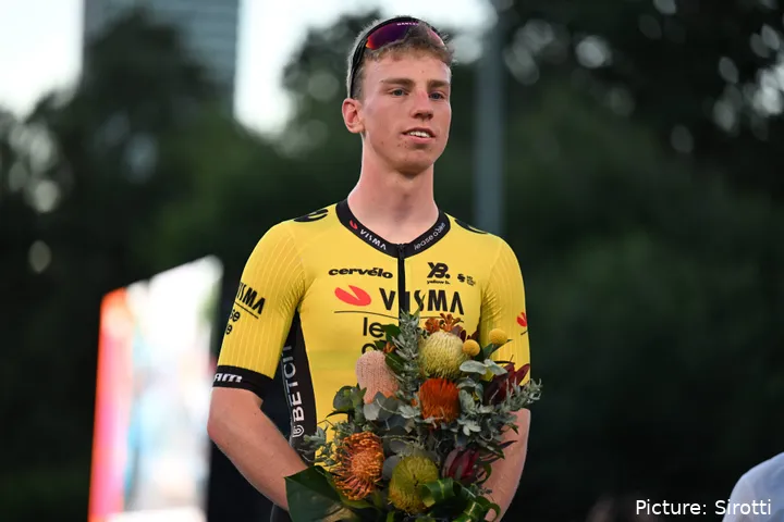 Matthew Brennan, estrella de Visma.&nbsp;
