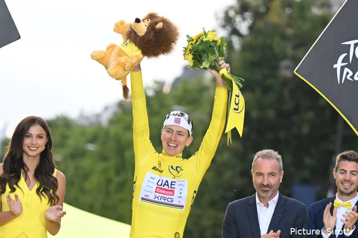 Tadej Pogacar ganó el Giro de Italia y el Tour de Francia en 2024