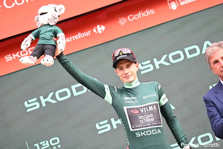 Jonas Vingegaard lidera también la clasificación de los puntos