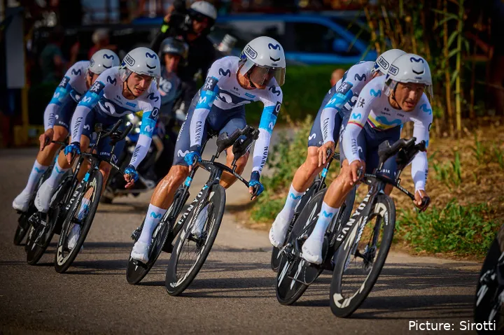 Movistar Team acaba de sacar su equipo de desarrollo.