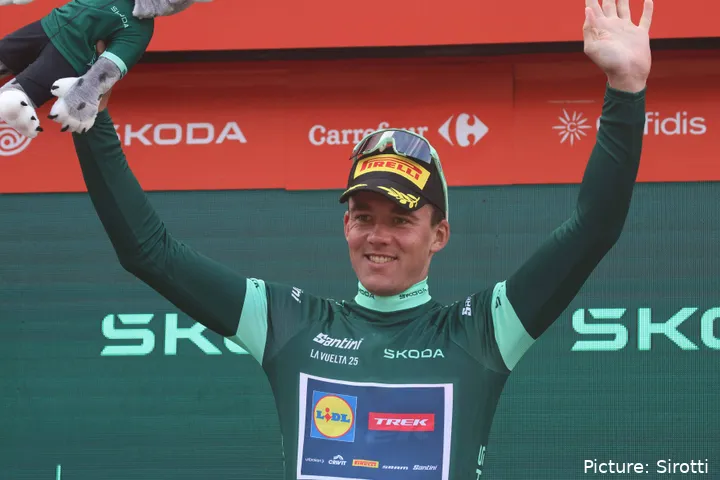 Mads Pedersen ha ganado la etapa 15 de la Vuelta a España 2025 y es el líder de la clasificación por puntos
