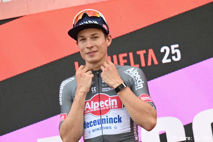 Jasper Philipsen ha sido el mayor ganador de etapas junto a Jonas Vingegaard en la Vuelta a España 2025