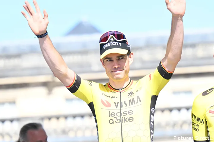 Wout van Aert, estrella de Visma.