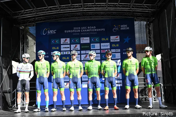 El equipo esloveno para el Campeonato de Europa 2025
