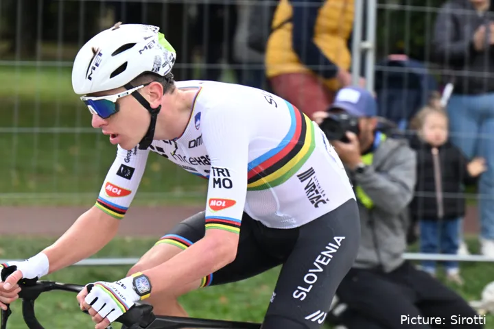 Tadej Pogacar, favorito a ganar Il Lombardia 2025