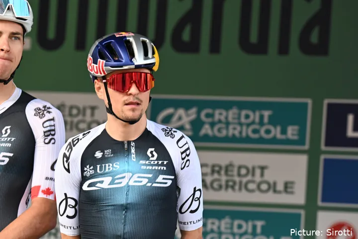 Tom Pidcock, estrella de Q36.5