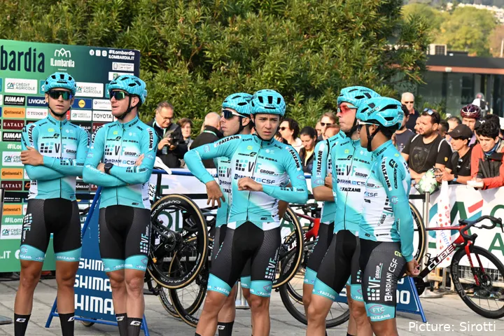 El equipo Bardiani no tuvo un 2025 fácil.